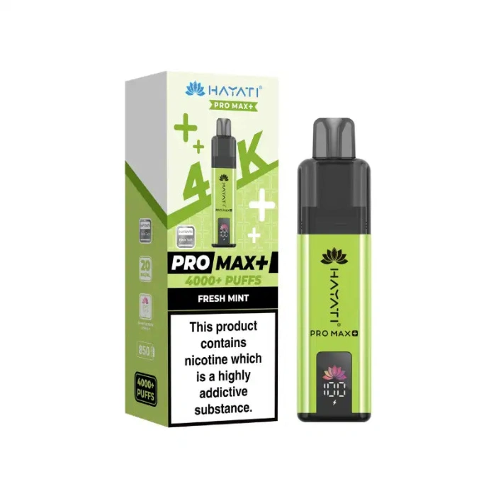 Fresh Mint Hayati Pro Max Plus 4K Prefilled Pod Kit